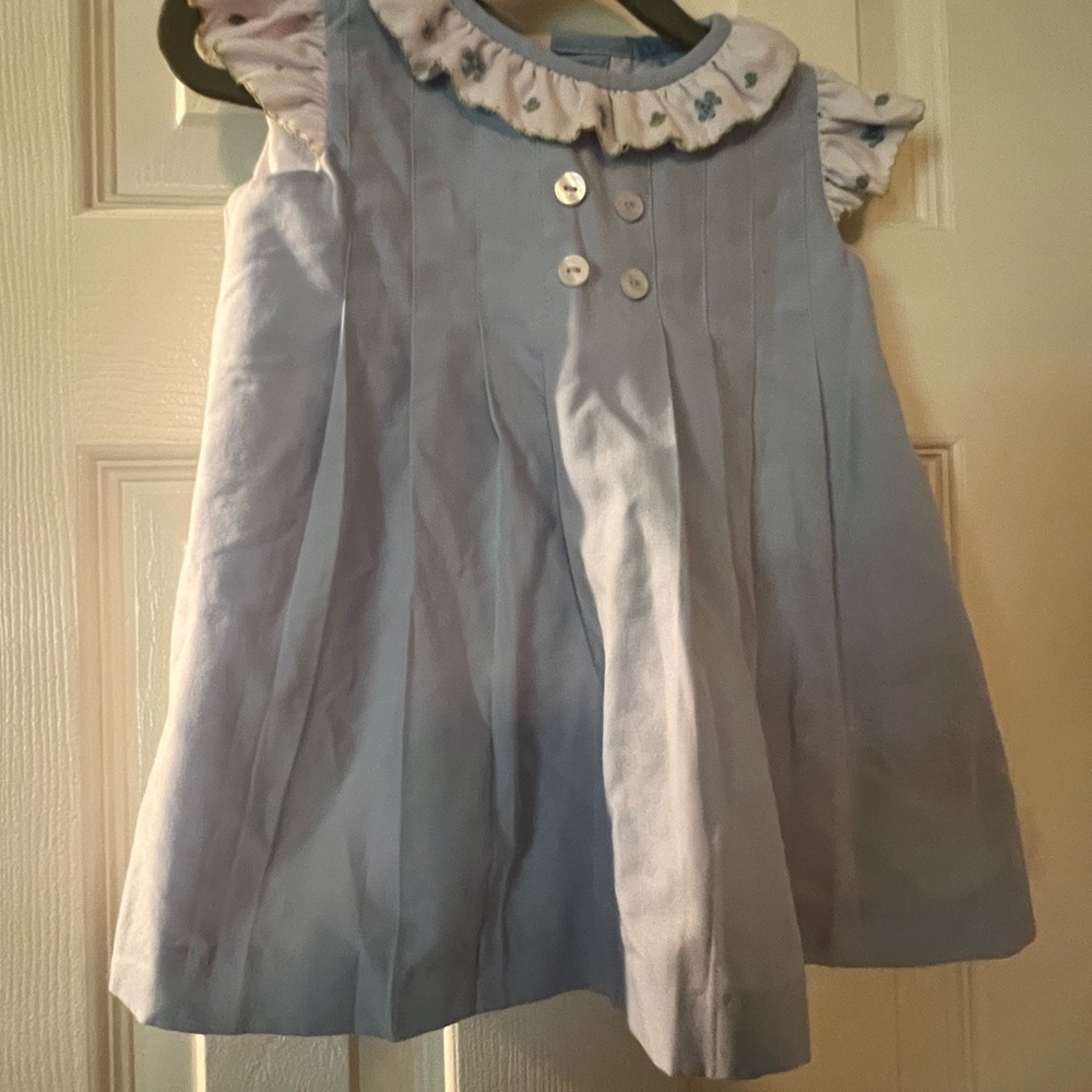 Blue Kids Casual Dress